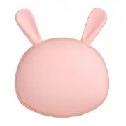 Lovely Rabbit Makeup Mirror & Hand Warmer with Fill Light(Pink)