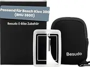Besudo Protective Case Set Suitable for Bosch Kiox 300 Screen Protector with Protective Case for E-Bike Display Kiox 300 Against Scratches and Impacts - Bicycle Computer Case Cover 36-KB