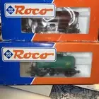 Roco Ho Train Cars, Hopper Wagon loaded w/ coal 46132 & BP Tanker 46070 Vintage