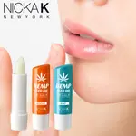 美國代購 NICKA K 大麻籽油保濕唇膏 純天然超滋潤不油膩 共二款