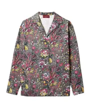 Punk Floral-print cotton shirt IT52,IT48 Gray and/or pink