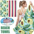 Microfiber Beach Towel Sand Free Towel Quick-Drying Printed Lightweight⌓⌓