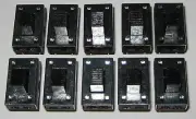 10 X DPDT Slide 3A Switches - 125 VAC - 3 Amp - Metal Body PC Board Mount Switch