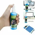 3 in 1 Screen Cleaning Kit Cleaner Spray Brush Cloth Wipe Phone LCD TV Camera