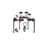 10pc Alesis Nitro Pro XL Kit Piece Electronic Mesh Drum Kit w/ Bluetooth Set
