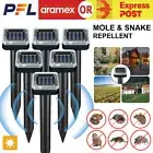 2-20pcs Ultrasonic Snake Repeller Pest Repellent Multi Pulse Solar Powered AU
