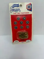 Vintage Prims Snapper Tap-on-Fasteners NIP!