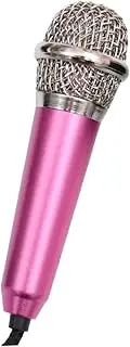 SWOOMEY Portable Mini Microphone for Mobile Phone PC Karaoke Lightweight K Song Artifact Compatible with Laptops Tablets for Singing Voice Recording Random Color