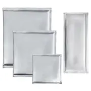 4 Pack Heat Press Pillow Mat Bundle - 4 Size Silver PTFE-Heat Pressing Transfer Pillows,for Heat Press Projects