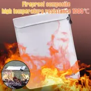 Fireproof and Water Resistant Bag Fireproof File Folder Vertical Document Bag