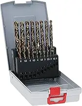 Bosch Professional 19pc. HSS-Cobalt ProBox Metal Drill Bit Set (for Stainless Steel, Ø 1-10 mm, Accessories Drill Driver and Drill Stand)