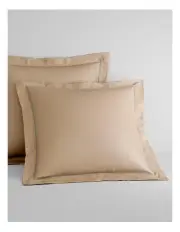 [Sheridan] 1200TC Palais Tailored European Pillowcase in Almond