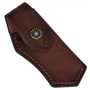 Rust-proof 4in Folding Knife Sheath Knife Holder Belt Sheath Pocket Case
