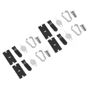 Stylus Replacement Tips for Tablet Plus Ultra FE 4 Black Gray Set