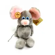 Russ Berrie Luv Pets Catnip Mouse Plush Stuffed Animal Toy Vintage 12"
