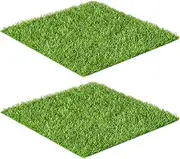 Mirpuytn Nesting Box Pads for Chickens | Artificial Grass Rug Carpet Chicken Coop | Reusable Artificial Grass Carpet for Nest Floor Pet Roosting Garden Backyard Lawns