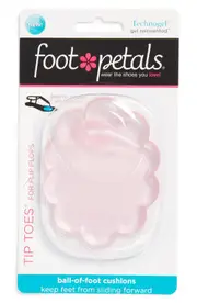 Foot Petals Tip Toes for Sandals Ball of Foot Gel Cushions