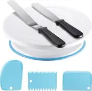 Kootek Cake Decorating Kit Baking Supplies Cake Turntable with 2 Frosting Str...