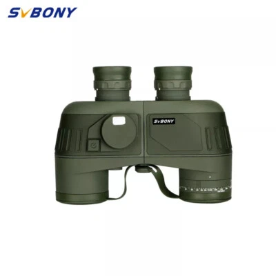 SVBONY SV27 Military Binoculars 7x50 W/Internal Rangefinder & Compass Waterproof