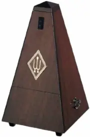 Wittner Wooden Metronome Finest Walnut Matte Finish 814M