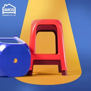 Amos-6入-台灣製塑膠椅-高賓椅-辦桌椅