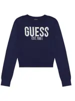 GUESS Black Long Sleeve Jumper Size: 14, Viscose Rayon