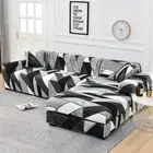 2 Pcs Corner Sofa Cover Elastic Sofa Cover Armchair Cover Fundas Sofa Con Chaise