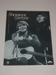 GLEN CAMPBELL RHINESTONE COWBOY SHEET MUSIC 2401RSMT 1974 20TH CENTURY FOX RARE