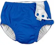 i play. Snap Reusable Absorbent Swimsuit Diaper, Royal Blue, 3T (2-3yrs)