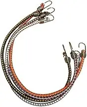 3X Ocky Strap 50cm Stainless Steel Hook Cargo Marine Trailer Occy Bungee Cord