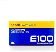 Kodak Professional Ektachrome E100 Color Reversal Film (120 Roll Film, 5-Pack) - 8731200, Yellow