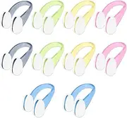 Pack of 10 Swimming Nose Clips, Gentle Allergy-Proof Nose Clip, Swimming Nose Clip, Waterproof Nose Clip, Nose Protection, for Children and Adults
