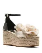 kate spade new york Women's Flourish Espadrille Wedge Sandals