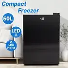 60L Mini Upright Freezer Digital Display Compact Freezer for Home Dorm