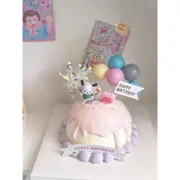 在飛比找ETMall東森購物網優惠-可愛卡通帕恰狗烘焙蛋糕裝飾擺件彩色氣球插件兒童生日甜品裝扮