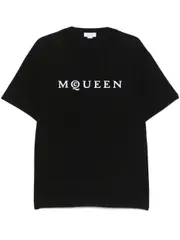 [Alexander McQueen] T-shirt McQueen Alexander McQueen S Nero