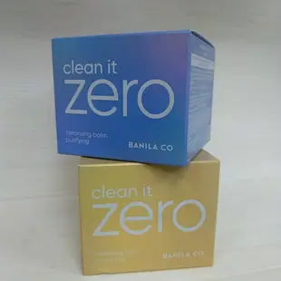 韓國 Banila co. ZERO 零負擔卸妝凝霜 敏感肌 溫和 卸妝膏100m 大包裝180ml