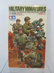 Tamiya Military Miniatures 1/35 Scale U.S. Infantry West European Theater(Pg56E)