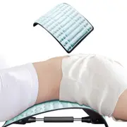Back Stretcher Rotating Adjustable Fitness Lumbar Reliever Back Massager Stretcher