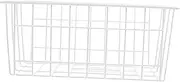 PENIKOKO Wall Mounted Freezer Organizer Bin High Capacity Mesh Storage Rack for Fruits Vegetables Material Versatile Freezer Basket for Home Efficiency