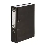 Marbig Lever Arch File F C Reinforced Spine Black Mottle