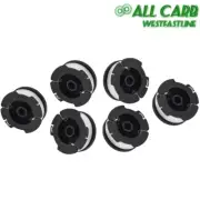 6 Pack For Black+Decker Trimmer Spools Replace AF-100-3ZP GH900 With 0.065"