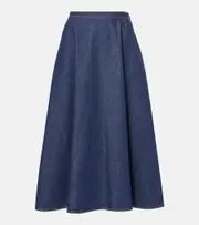 [Gucci] Gucci Denim midi skirt AU 10 blue