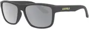 Leupold Katmai Sunglasses, Matte Black Frame, Square Shadow Gray Flash : 179097