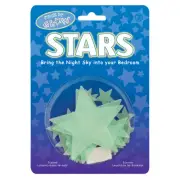 12 Glow IN Dark Stars Glow Stars Handbag From 2,5 IN 8,5 CM