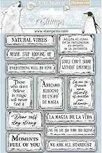 STAMPERIA INTL, KFT (3PL) Cling Stamp, Quotes, Arctic Antarctic