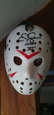 Signed Jason Voorhees Mask