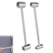 2pcs Hinges Gap Adjusting Wrench, Door Hinge Repair Spanner 8-19mm Door Hinge...