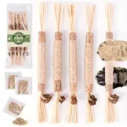 Silvervine Sticks for Cats 5 Pcs, Natural Catnip Cat Chew Toys for Indoor Cat