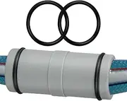 Pool Pump Hose Connector - Pp T-Type Adapter, Hose Joiner Fitting | 32mm Extension Coupler with Smooth Water Flow Design, Replacement Pipe Part for Inflatable Pool Filters or Garden Hose Setups
